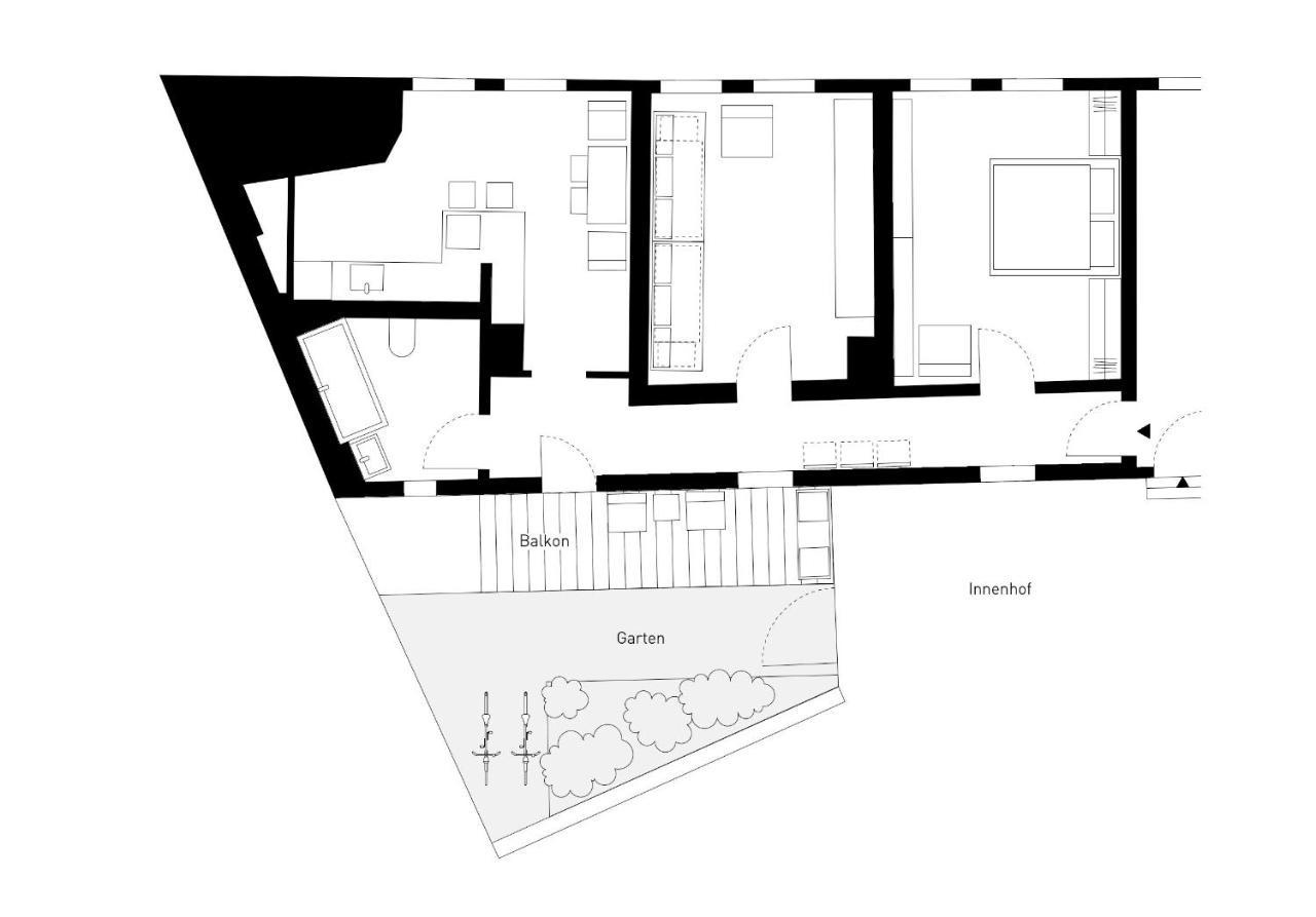 Gelber Loewe - Ferienwohnung In Der Erfurter Altstadt Ngoại thất bức ảnh