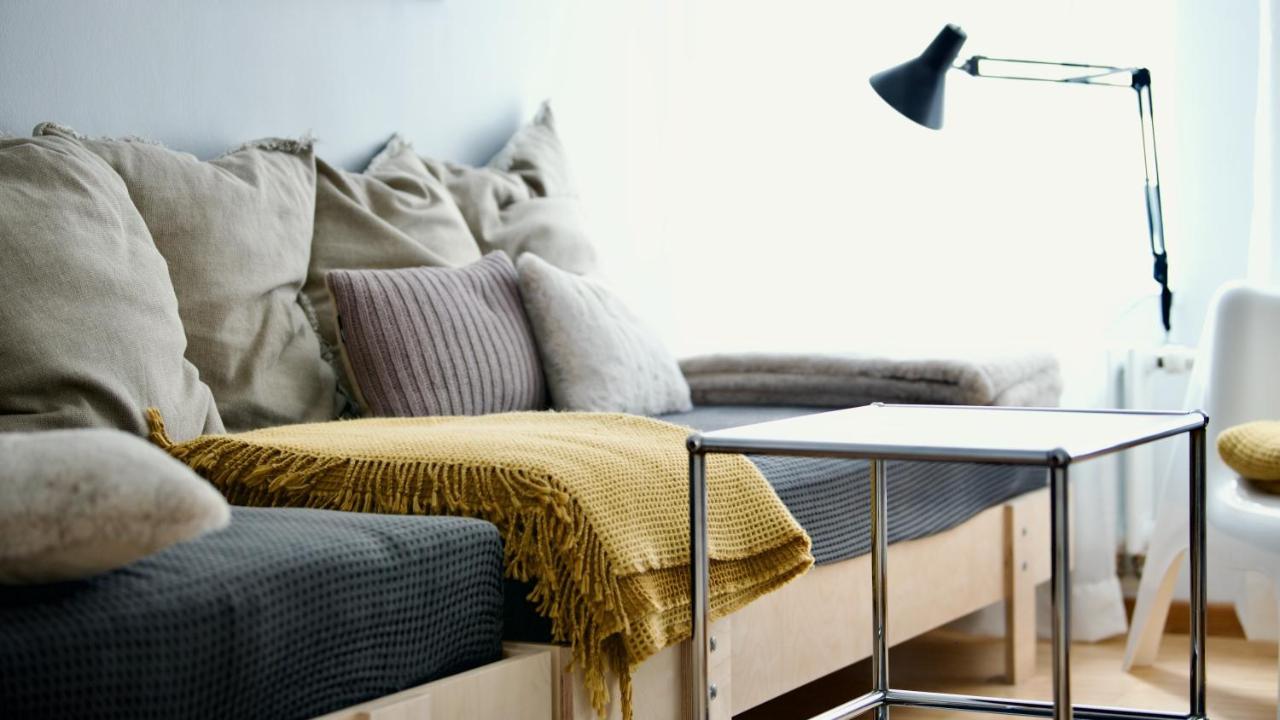 Gelber Loewe - Ferienwohnung In Der Erfurter Altstadt Ngoại thất bức ảnh